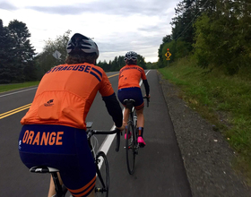 Syracuse cycling club a mix of SU and ESF, new and experienced riders