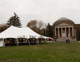 Was Syracuse University’s ‘Bump the Mumps’ event an example of proactive education or campus-wide poisoning?