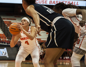 Syracuse beats Stony Brook, 81-70, in overtime as Tiana Mangakahia scores 11 of final 18 points