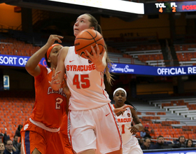 Syracuse's Digna Strautmane scores career-high 25 in 75-57 win over Boston College