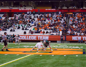 Gallery: No. 11 Syracuse bulldozes Binghamton, 21-4