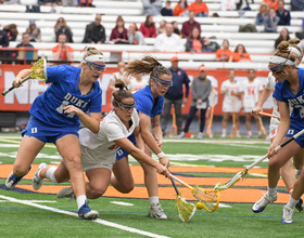 No. 18 Syracuse remains winless in ACC play with 15-14 double-OT defeat at No. 14 Virginia Tech