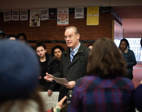 Gallery: Students sit-in, protest in light of Theta Tau video