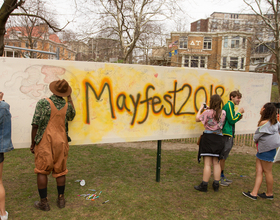 Gallery: Students flock to Walnut Park to celebrate Mayfest