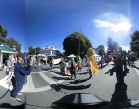 Experience the Westcott Street Cultural Fair in 360 degrees