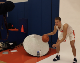 Video: Men’s basketball answers rapid-fire questions