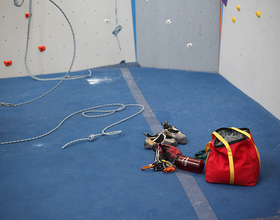 Local rock climbing gym celebrates 1-year anniversary, offers space for students to find work-life balance