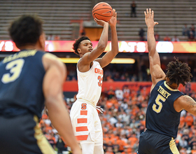 As Syracuse’s 3-point shooting improves, its offense could look a whole lot different