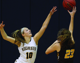 At Rochester, Jamie Boeheim feels immune to the pressure her last name carries