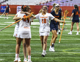 No. 4 Syracuse holds off No. 7 Virginia, 12-10, in 1st round of ACC Tournament