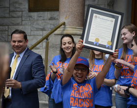 Mayor, county executive declare county-wide anti-racism week