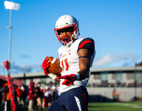 Liberty receiver Antonio Gandy-Golden used his gymnastics background to jumpstart his football career