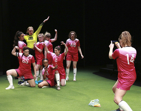 ‘The Wolves’ at Syracuse Stage portrays realistic struggles of teenage girls