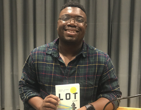 Bryan Washington spoke about his book 'Lot: Stories' at SU