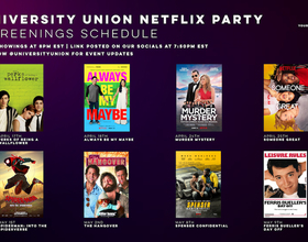 University Union to host weekly Netflix Parties