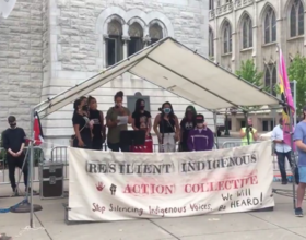 Indigenous organizers continue advocacy for Columbus statue removal