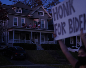 Students celebrate Biden victory, list expectations for next 4 years