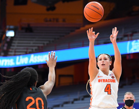 Syracuse point guard Tiana Mangakahia declares for WNBA draft