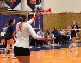 Shemanova’s serves prove difficult for Albany’s defense in 3-0 win