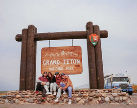 2 SU alumni take cross-country road trip with friends on ‘Beanie’ the bus