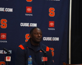 Dino Babers talks player injuries, starting quarterback ahead of Liberty game