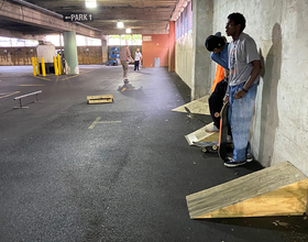 Flower Skate Shop holds impromptu Shortcuts skateboard race