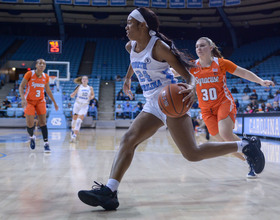 Undermanned Syracuse exhausted by No. 24 North Carolina in 79-43 loss