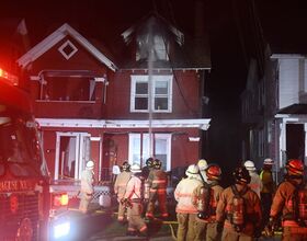 Fire damages 2 homes on Ackerman Avenue