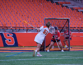 Emily Hawryschuk’s career-high 11 points carry No. 4 SU past Cornell in 20-9 win