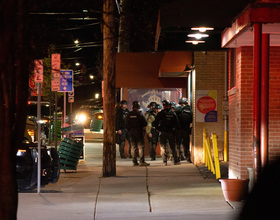 Armed man barricades himself in convenience store on Westcott Street