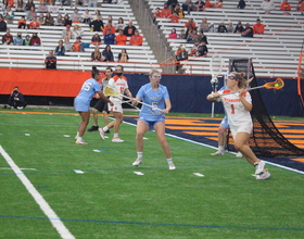 Olivia Adamson’s 5 goals helps steer SU away from NCAA upset