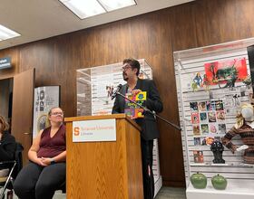 Banned Book Week readout at Bird Library brings visibility to challenged books