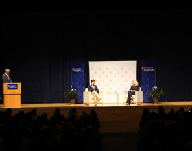 Congresswoman Liz Cheney discusses importance of democracy at Maxwell event