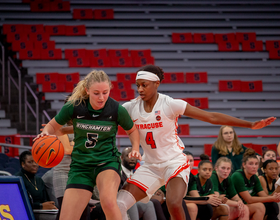 Syracuse capitalizes offensively on Binghamton turnovers in 92-59 win