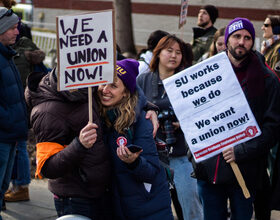 Syracuse Graduate Employees United announces union election agreement with SU administration