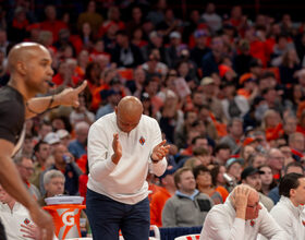 Jim Boeheim departs, Adrian Autry introduced in press conference