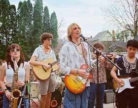 Student band Polarded bends genres in the house show scene