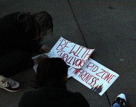 Be With Survivors SU holds vigil to raise Red-Zone awareness