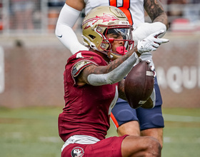 Florida State's Keon Coleman torches Syracuse for 140 receiving yards, 107 return yards