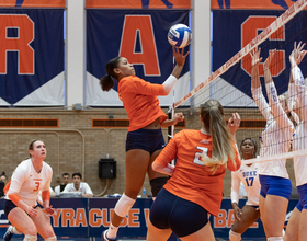 Syracuse's poor offensive effort leads to straight sets loss against Duke