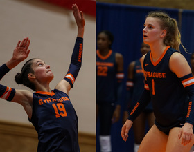 Greta Schlichter, Mira Ledermueller went from rivals in Germany to teammates at SU