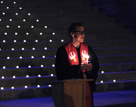 Hendricks Chapel hosts vigil to promote peace during Israel-Hamas war