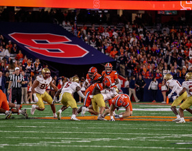 Penalties, injuries plague SU's offensive line