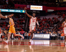 Naheem McLeod tallies 3 defensive rebounds, 5 blocks in an up-and-down performance against Canisius