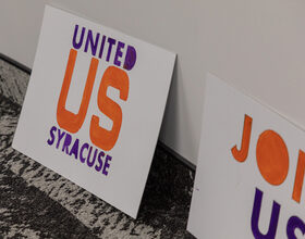 United Syracuse advocates for fair wages, transparency for SU employees