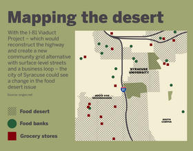 Local groups work to mitigate food deserts as I-81 demolition looms