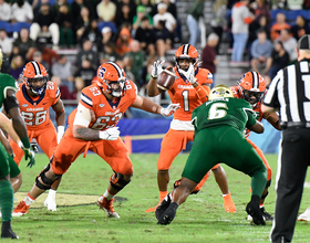 Syracuse caps rollercoaster season with 45-0 loss to USF in Boca Raton Bowl