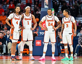 SU flaunts balanced scoring to capture 82-76 win at Louisville