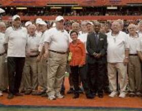 GLORY DAYS: The SU 1959 football team comes together 50 years later to relive its title