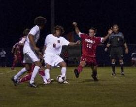 CLOSING THE GAP: With increased funding, SU men's soccer looking for on-field results